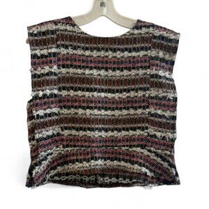 Koch Cece Crop Top in Black and Pink